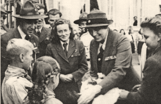 Lady Baden-Powell v Piešťanoch